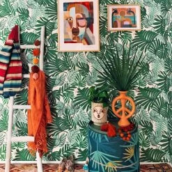 Jungalow Spice Ombre Pom Pom Mini Garland By Like A Lion™ -Jungalow 1111aja green 1024x1024 3687be47 63d6 4935 af5c 4ee60bb7fdfe