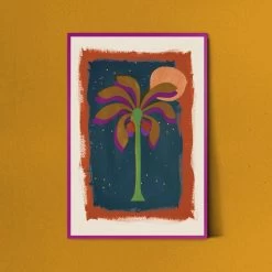 Date Night Moon Art Print By Jungalow®