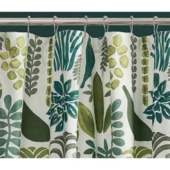 Jardin Shower Curtain Green/Blue - Jungalow By Justina Blakeney -Jungalow GUEST 099c6380 98df 49e8 9ce8 073894a10e62