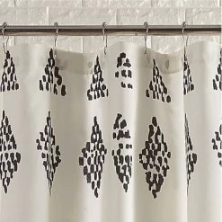 Prosperity Shower Curtain Black/Cream - Jungalow By Justina Blakeney -Jungalow GUEST 1f081014 54de 49c0 ba68 5ae6008bbfa1