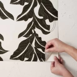 Botanical Leaf Peel And Stick Wallpaper Black/White - Opalhouse™ Designed With Jungalow™ 6 Botanical Leaf Peel And Stick Wallpaper Black/White - Opalhouse™ Designed With Jungalow™ -Jungalow GUEST 3095b8ff 6f52 48aa 8a4a 02a4870ccbf4