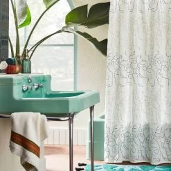 In This Together Shower Curtain White - Opalhouse™ Designed With Jungalow™