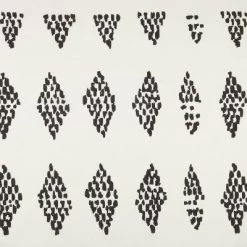 Prosperity Shower Curtain Black/Cream - Jungalow By Justina Blakeney