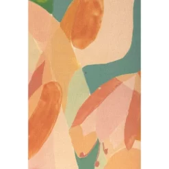 24" X 30" Floral Abstract Unframed Wall Canvas Green - Opalhouse™ Designed With Jungalow™ -Jungalow GUEST 4d5882da f689 4d16 b8be 41670020cf58