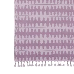 50"x60" Himaya Throw Blanket Purple - Jungalow By Justina Blakeney