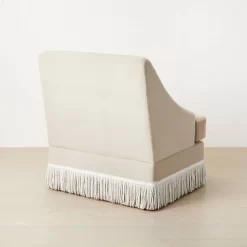 Alberhill Velvet Accent Chair With Fringe - Opalhouse™ Designed With Jungalow™ -Jungalow GUEST 5de4dcc5 febd 4b7f b59b 53365f37f2e1