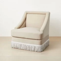 Alberhill Velvet Accent Chair With Fringe - Opalhouse™ Designed With Jungalow™ -Jungalow GUEST 6a2c8665 b5eb 4e71 9163 3f7b29c4d6c7