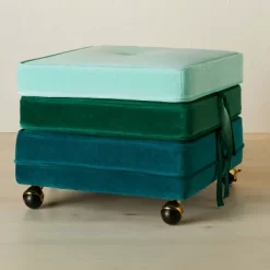 Marin Stackable Pouf With Casters - Opalhouse™ Designed With Jungalow™ -Jungalow GUEST 9021f050 cd48 4a39 99ce ff3529715dfb