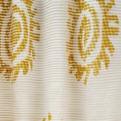 1pc 50"x84" Light Filtering Jacquard Curtain Panel Gold - Opalhouse™ Designed With Jungalow™ 5 1pc 50"x84" Light Filtering Jacquard Curtain Panel Gold - Opalhouse™ Designed With Jungalow™ -Jungalow GUEST 914fca59 4940 4a38 977a d369d522b944