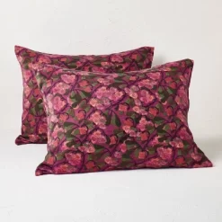 Printed Comforter And Sham Set Dark Purple - Opalhouse™ Designed With Jungalow™ -Jungalow GUEST 97a67050 53c2 4a5b b755 cbb50fe2b3be