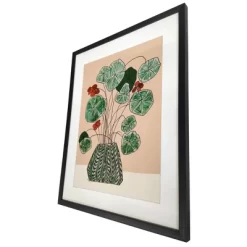 (Set Of 3) 9" X 18"/14" X 14"/16" X 20" Floral Mixed Size Frames Black - Opalhouse™ Designed With Jungalow™ -Jungalow GUEST 9b7806e0 dc94 4948 8359 b4fdef66eaaa