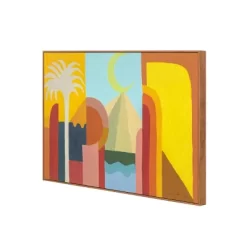 36" X 24" Time And Place Framed Wall Art - Opalhouse™ Designed With Jungalow™ -Jungalow GUEST 9c3c17eb 2344 4535 a042 18d5bb6c9f6c