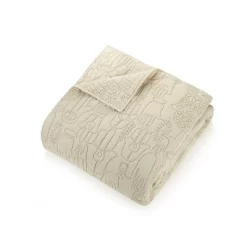 3pc Full/Queen Hamsa Hand Of Fatima Quilt Set Khaki - Jungalow By Justina Blakeney -Jungalow GUEST dde58e2c 2aef 4342 8c49 e9a7f77b5734