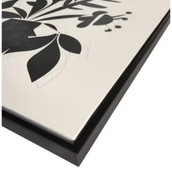 (Set Of 3) 24" X 30" Reductive Floral Framed Wall Canvas - Opalhouse™ Designed With Jungalow™ -Jungalow GUEST e712ed3a be22 4ca1 98b1 5c88ae79b02f