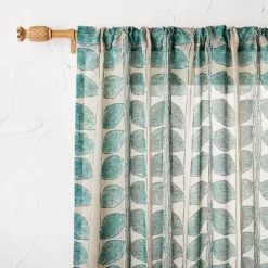 Pineapple Faux Wood Curtain Rod Natural Wood - Opalhouse™ Designed With Jungalow™ 6 Pineapple Faux Wood Curtain Rod Natural Wood - Opalhouse™ Designed With Jungalow™ -Jungalow GUEST f73a795c 41c7 45c7 a356 6d72b772f6e1