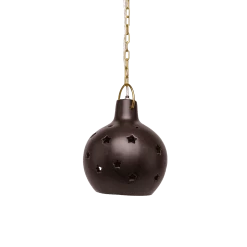 Jungalow Almada Star Pendant In Charcoal By Justina Blakeney™