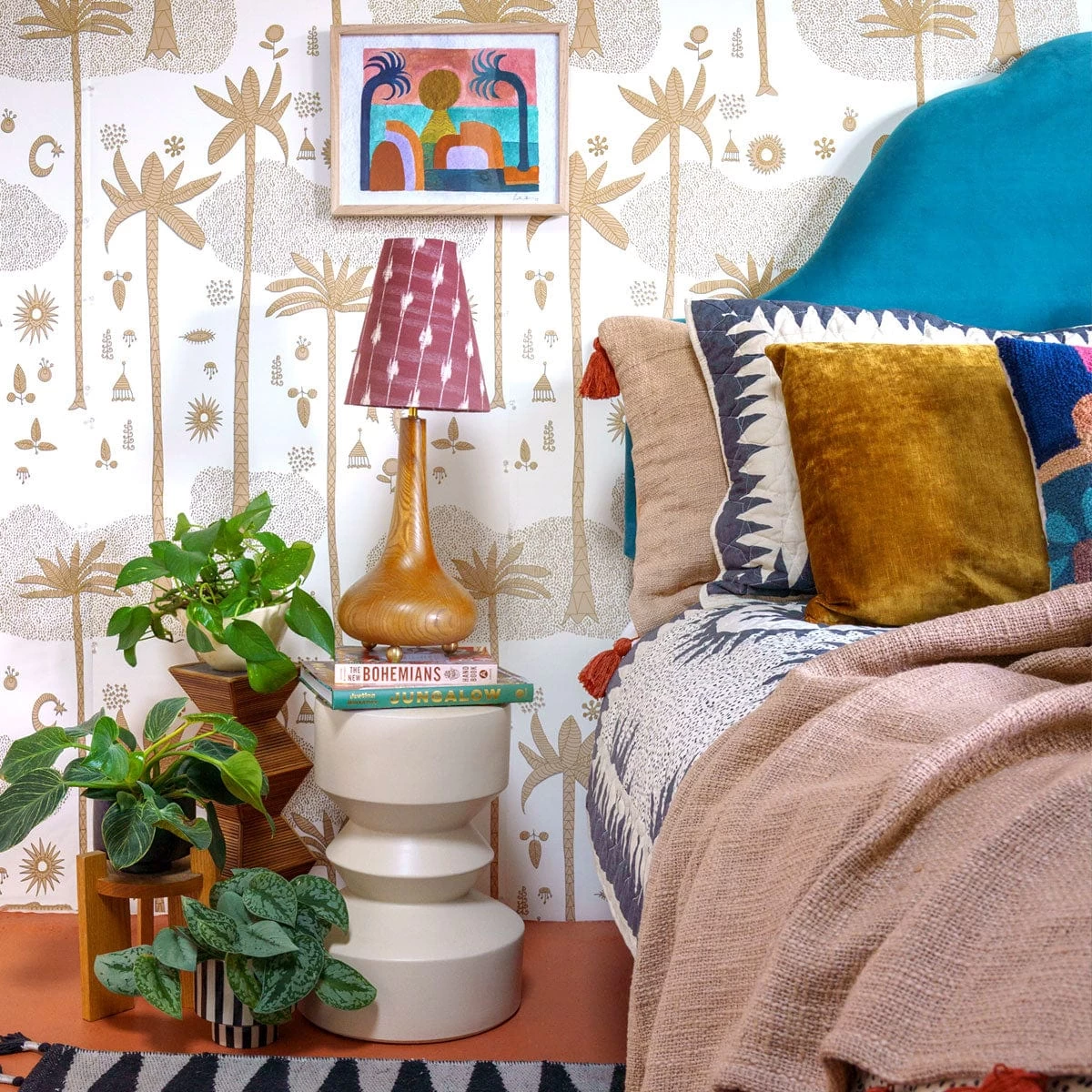 Jungalow Cloud Mali Zig Zag Stool By Justina Blakeney™ 2 Jungalow Cloud Mali Zig Zag Stool By Justina Blakeney™ - Image 2