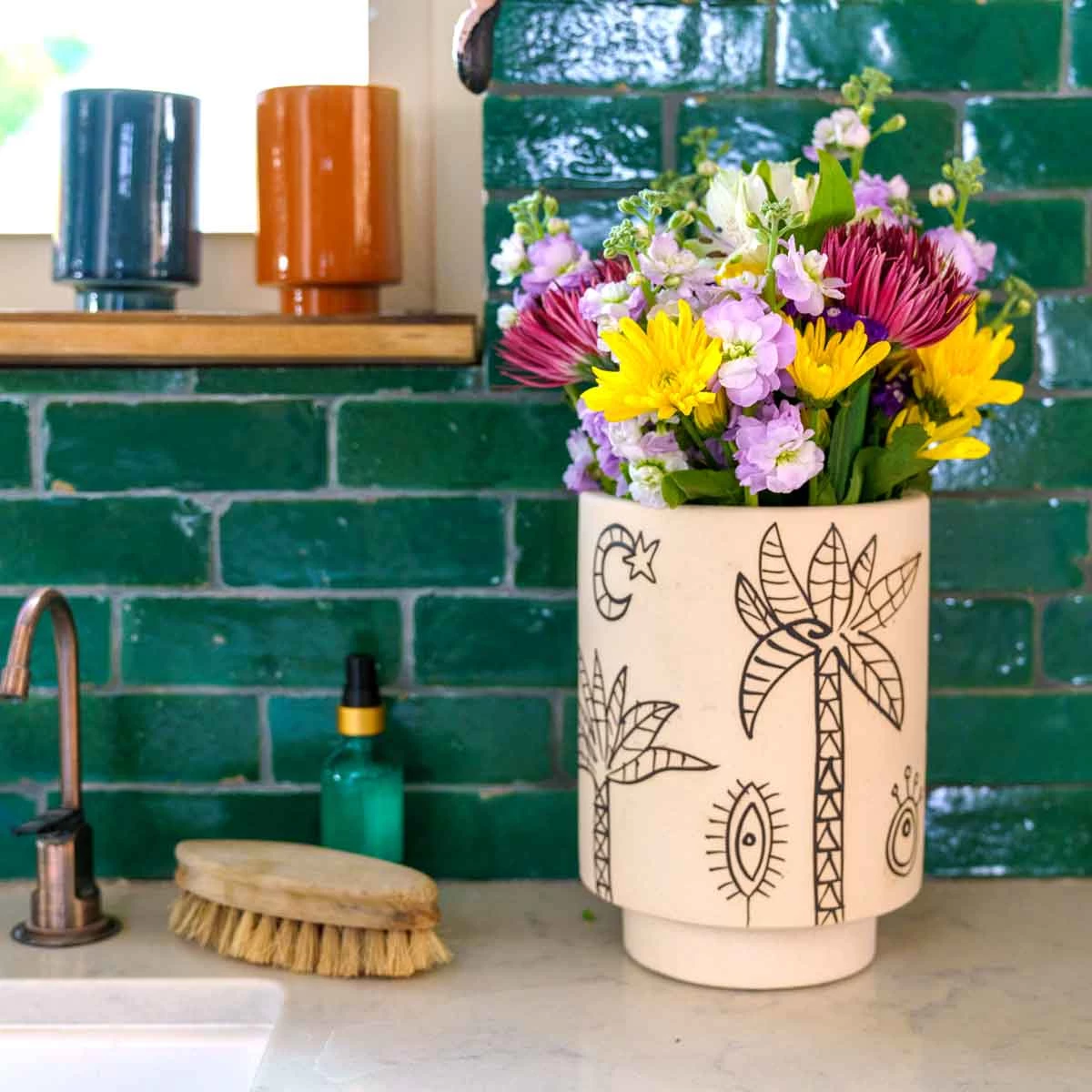 Jungalow Cosmic Desert Kaya Vase By Justina Blakeney™ 1 Jungalow Cosmic Desert Kaya Vase By Justina Blakeney™