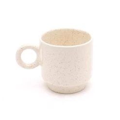 Jungalow Kaya Ceramic Mug Set, Cream By Justina Blakeney™ -Jungalow cream 9b178c09 904f 4edc 997d b9926c1e657e