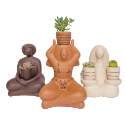 Jungalow Bikini Gardener Pot By Justina Blakeney™ -Jungalow gardenerpots