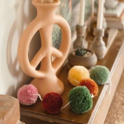 Jungalow Pom Pom Mini Garland By Like A Lion™ -Jungalow garlanddd