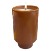 Jungalow Kaya Ceramic Candle - Burnt Orange/Sandalwood
