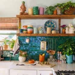 Tierra Bowl Set In Multi By Jungalow® -Jungalow kitchen