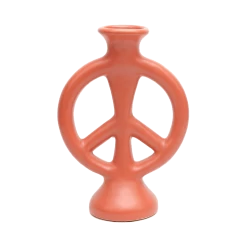 Jungalow Peace Vase By Justina Blakeney™ -Jungalow mandarinpeacevase