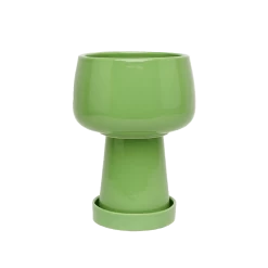 Jungalow Kaya 3-Piece Ceramic Planter By Justina Blakeney™ -Jungalow matchakayaplanter