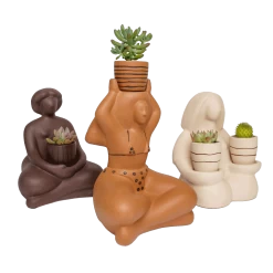 Jungalow Cozy Gardener Pot By Justina Blakeney™ -Jungalow planters