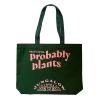 Probably Plants Tote Bag, Green By Jungalow®